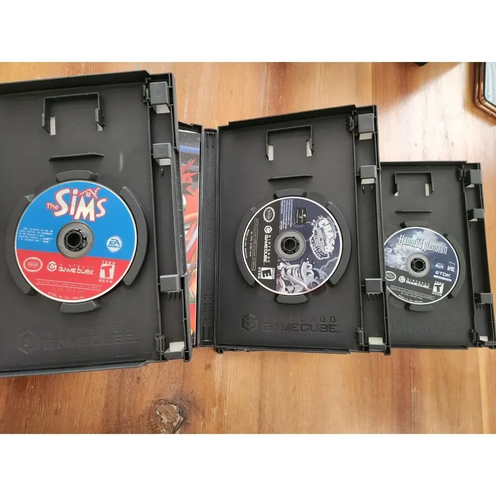 Ultimate Gamecube Ready-to-Play Bundle For HDMI w Controllers Cables & Games